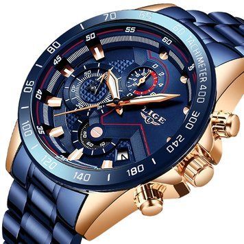 Часы Lige Blue Stanford 8107 фото