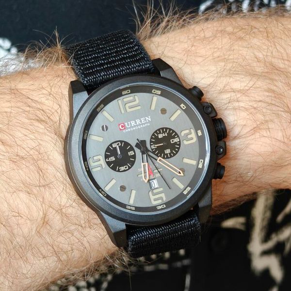 Curren Monreal Armor Black, 2 ремешка 2134 фото