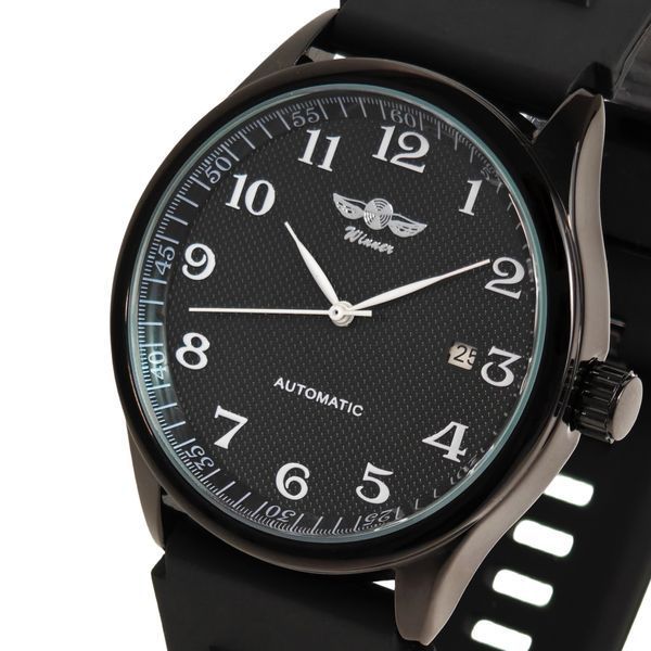 Winner Handsome Elastic Black, 2 ремінці 2218 фото