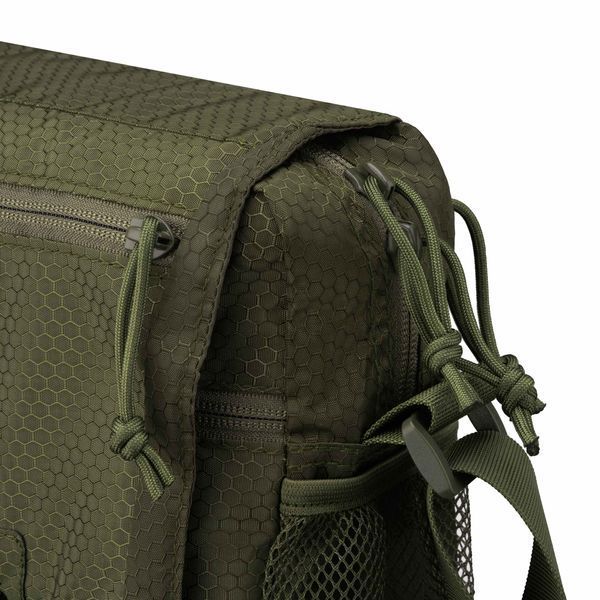 Сумка плечевая 2E Tactical, магнитный замок, 5 отсеков, зеленая 2E-TSHBML5C-OG фото