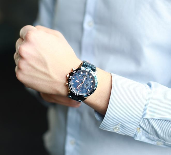 Годинник Lige Blue Stanford 8107 фото