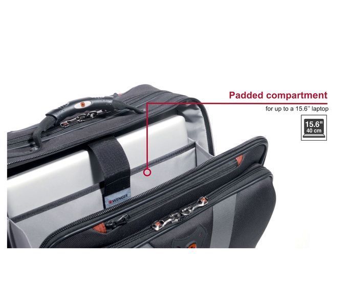 Кейс-пилот для ноутбука 16", Wenger Granada, черный 600659 фото
