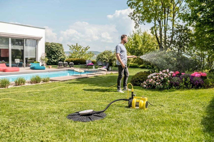 Насос садовый Karcher BP 6.000 Garden 1000Вт 6Куб&bull;ч высота 45м глубина 8м 9,5кг 1.645-720.0 фото