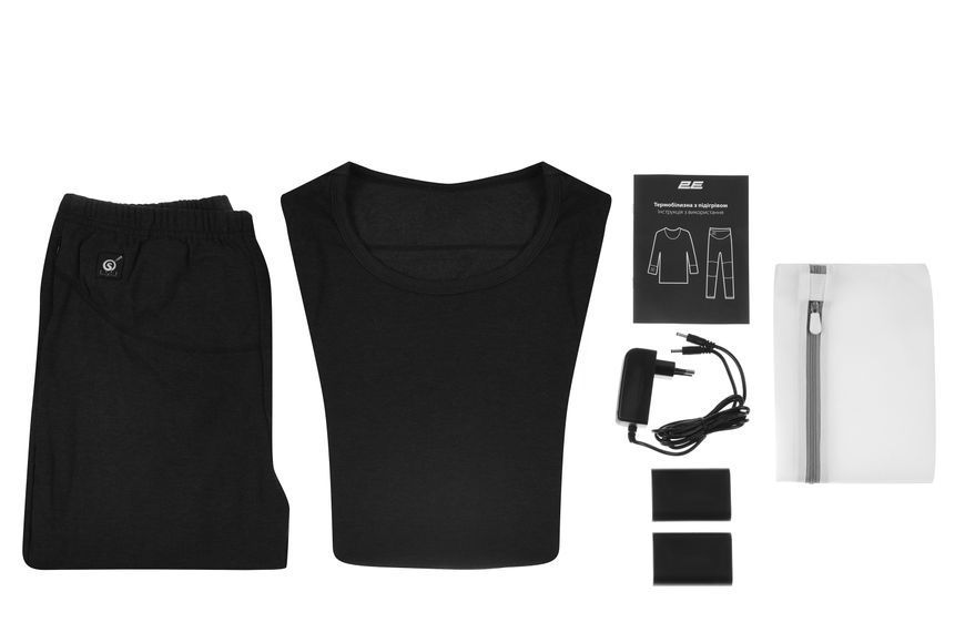 Жіноча термобілизна з підігрівом 2E Tactical eFiber for Women Black, розмір M 2E-HUEFWM-BK фото