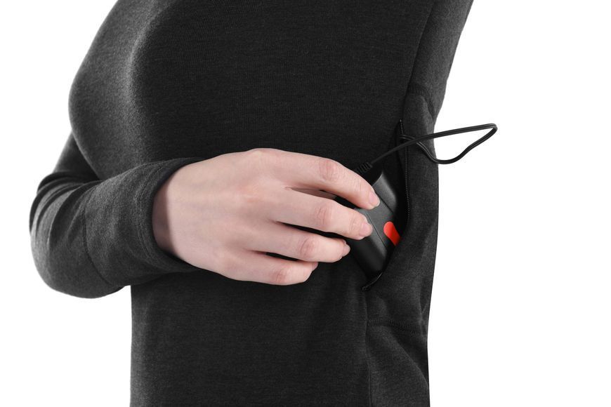Жіноча термобілизна з підігрівом 2E Tactical eFiber for Women Black, розмір M 2E-HUEFWM-BK фото