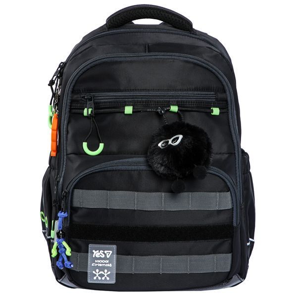 Рюкзак шкільний Yes Mood Zone Black S-108М 550601 фото