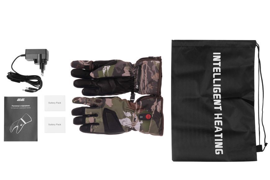 Перчатки с подогревом 2E Tactical Hunter Camo, размер S 2E-HGRHRS-CM фото