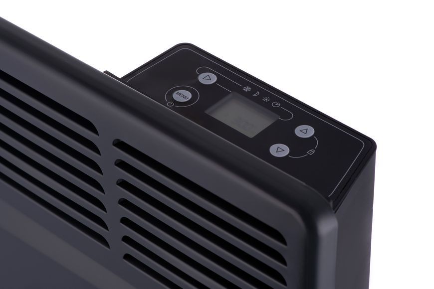 Конвектор ARDESTO електричний СН-2000ECW, 2000 Вт, 20 м2, LED-дисплей, IP24, антрацит матовий CH-2000ECA фото