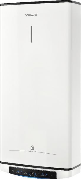 Водонагреватель электрический плоский слим Ariston VELIS PRO DRY WIFI 80 EU, 80л, 2*1,5кВт, сухой тен, универсальный монтаж, электронное управление, B, Италия, Белый 3100909 фото