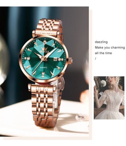 Годинник Olevs Diamond 1716 фото