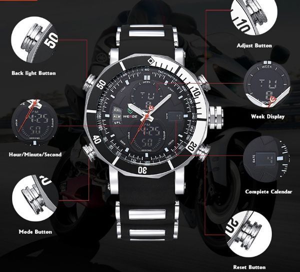 Годинник Weide Kasta 1239 фото