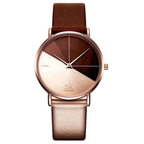Годинник Shengke Duos Brown 1369 фото