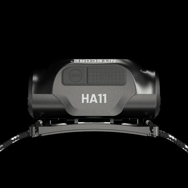Налобний ліхтар Nitecore HA11 1хАА 240лм з білим та червоним світлом 712581 фото