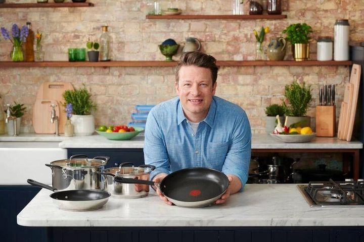 Ківш 18 см (2.2 л) Tefal Jamie Oliver Home Cook, нержавіюча сталь E3182375 фото