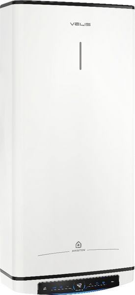 Водонагреватель электрический плоский слим Ariston VELIS PRO DRY WIFI 50 EU, 50л, 2*1,5кВт, сухой тен, универсальный монтаж, электронное управление, B, Италия, Белый 3100908 фото