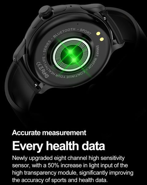 Smart-годинник Smart Holiday Black Steel, 2 ремінця 1741 фото