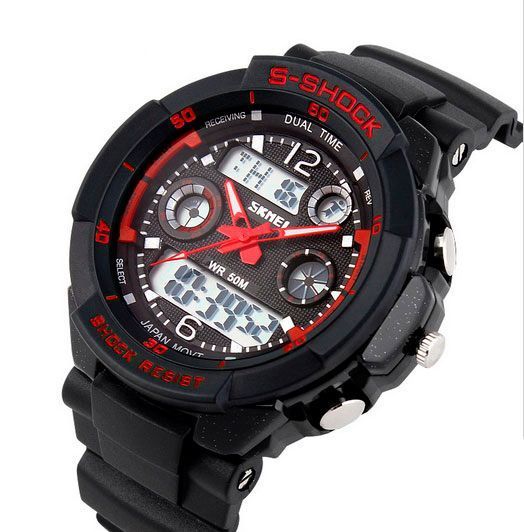 Модний годинник Skmei S-Shock Red 0931R 0931R фото