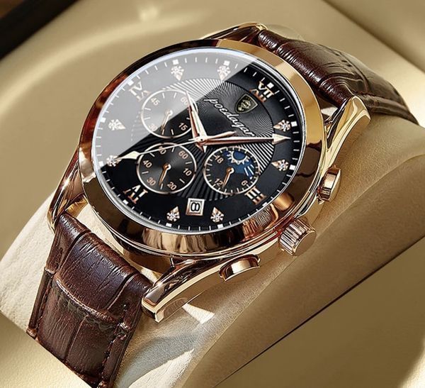 Годинник Poedagar Magnat Gold 1632 фото