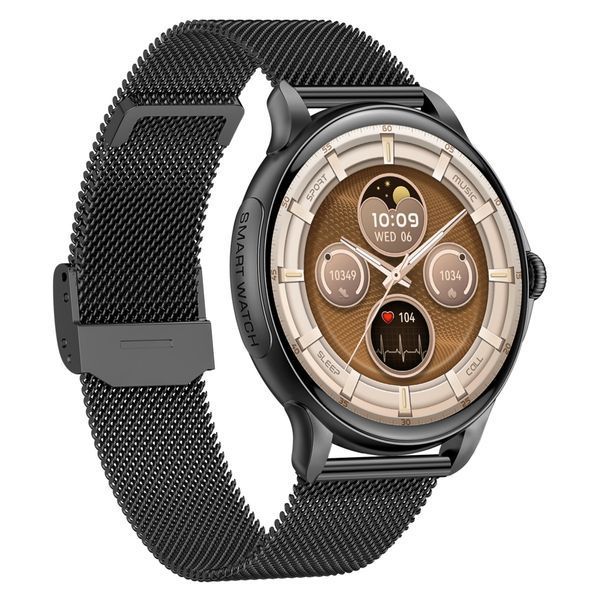 Smart-годинник Smart Holiday Black Steel, 2 ремінця 1741 фото
