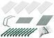 Парник складной Neo Tools 160х69х49, 4 полки, ПВХ пленка, прозрачный 15-901 фото 6