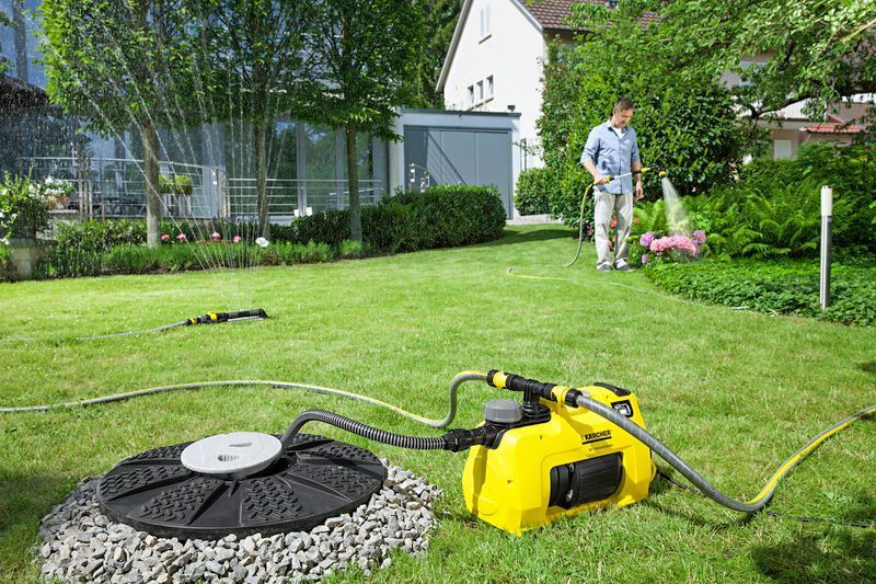 Насос садовый Karcher BP 3 H&G, 800 Вт, 3.3 куб/час, высота подачи 40м, высота всасывания 8м, 12.14 кг 1.645-353.0 фото