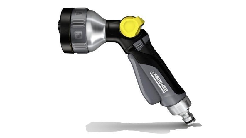 Зрошувач ручний Karcher "Premium", пістолетний, металевий, 4 режими, регулювання напору води 2.645-271.0 фото