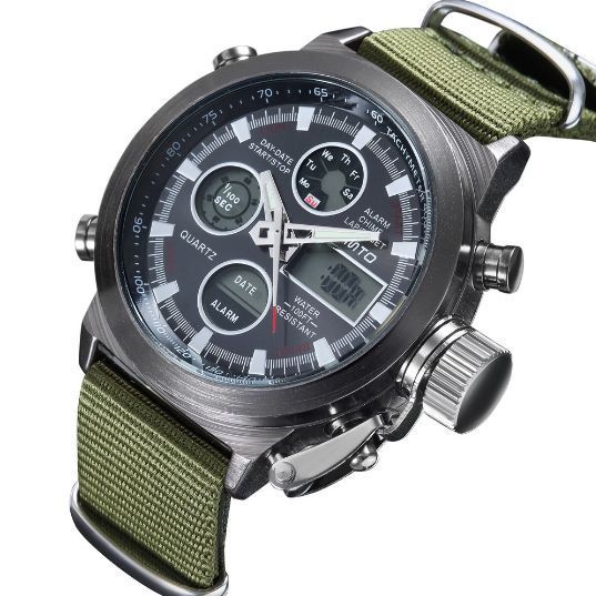 Годинник AMST Mountain Green 1277 фото