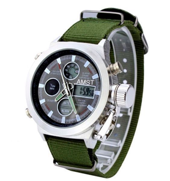 Годинник AMST Mountain Green 1277 фото