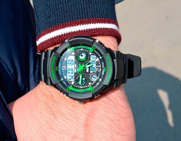 Годинник Skmei S-Shock Green 0931 0931 фото