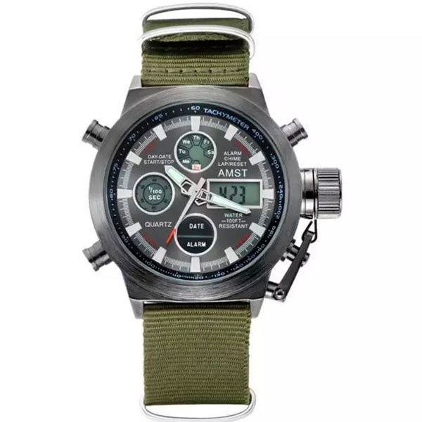 Годинник AMST Mountain Green 1277 фото