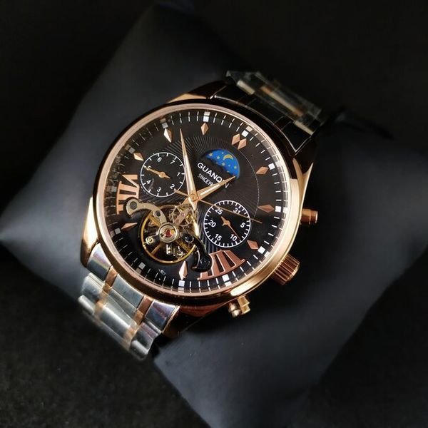 Годинник Guanquin Prestige Gold 7801 фото