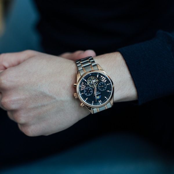 Годинник Guanquin Prestige Gold 7801 фото