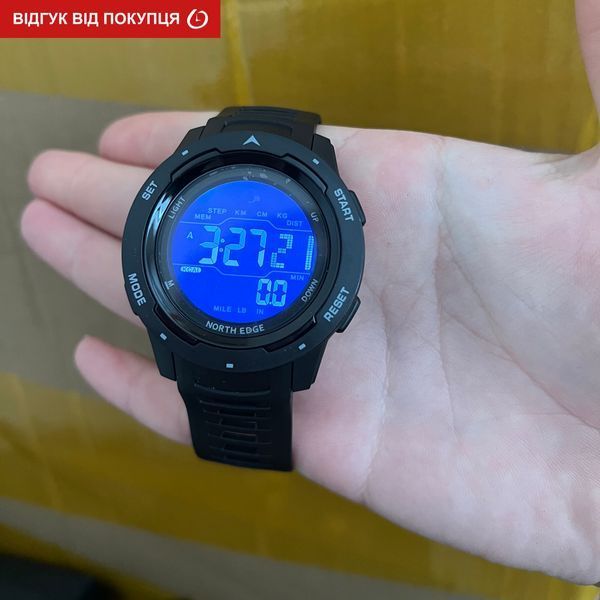Часы North Edge MARS Pro Black 5BAR 5875 фото