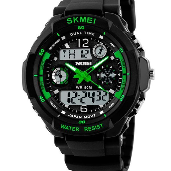 Годинник Skmei S-Shock Green 0931 0931 фото