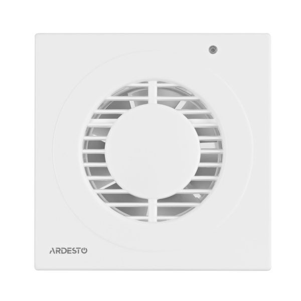 Вытяжной вентилятор ARDESTO BFO-100W 15 Вт, 80 м3/ч, 2400 об/мин, 33 дБ, белый BFO-100W фото