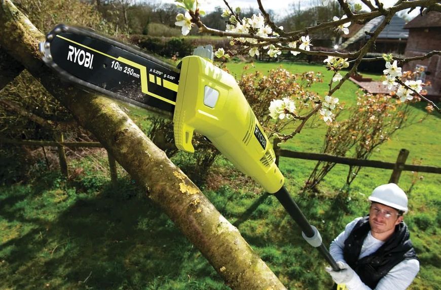 Высоторез цепной сетевой Ryobi RPP755E 750Вт 25см 2.7м 3.9кг 5133002321 фото