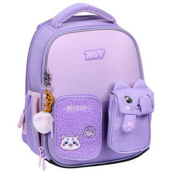 Рюкзак шкільний каркасний Yes Little Kitty H-100S 550212 фото