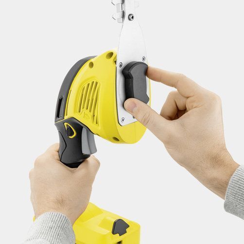 Ножиці для трави акумуляторні Karhcer GSH 18-20 Battery 18В + насадка кущоріз 20см крок 10мм 1.15кг (без АКБ і ЗП) 1.444-200.0 фото