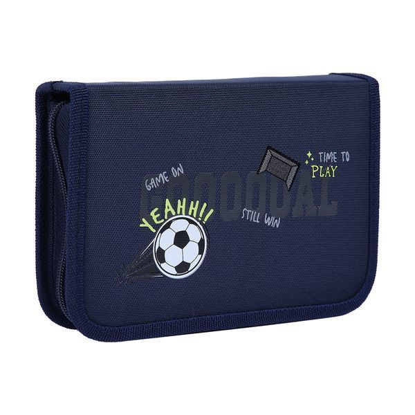 Пенал твердий Yes одинарний з клапаном Football HP-03 533869 фото