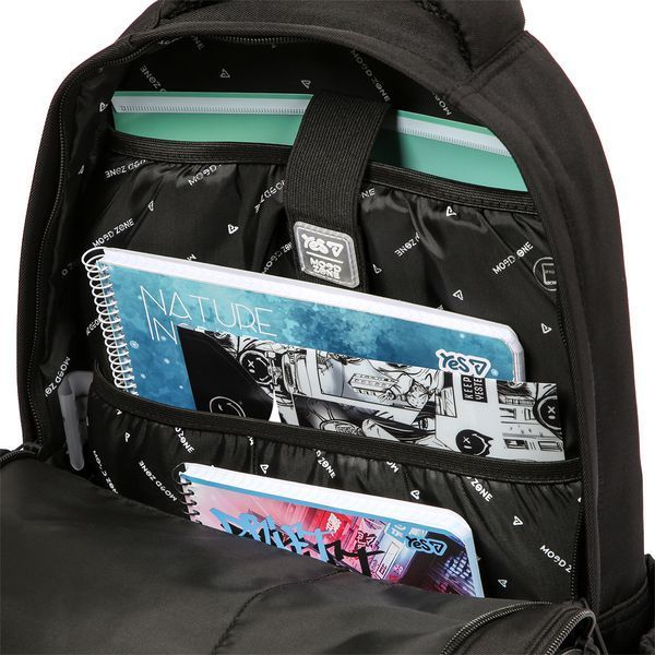 Рюкзак Yes Emotions Black N T-51 550733 фото
