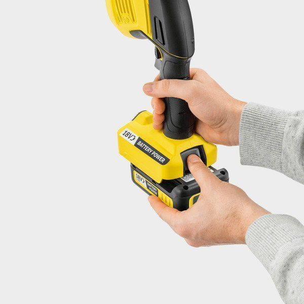 Ножиці для трави акумуляторні Karhcer GSH 18-20 Battery 18В + насадка кущоріз 20см крок 10мм 1.15кг (без АКБ і ЗП) 1.444-200.0 фото