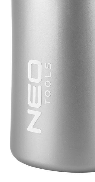 Бутылка для воды для велосипеда Neo Tools, 700мл, длина 23.5 см, LDPE, серый 91-010 фото