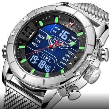 Годинник Naviforce Tesla Silver NF9153 NF9153 фото