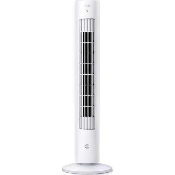 Вентилятор колонный Philips 110см, 40Вт, пульт ДУ, дисплей, белый. CX5535/00 фото