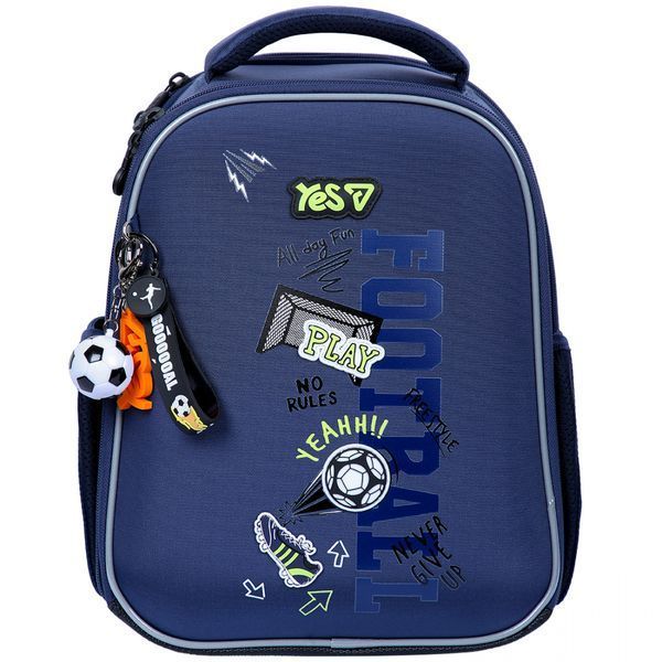 Рюкзак школьный каркасный Yes Play Football H-100S 550213 фото