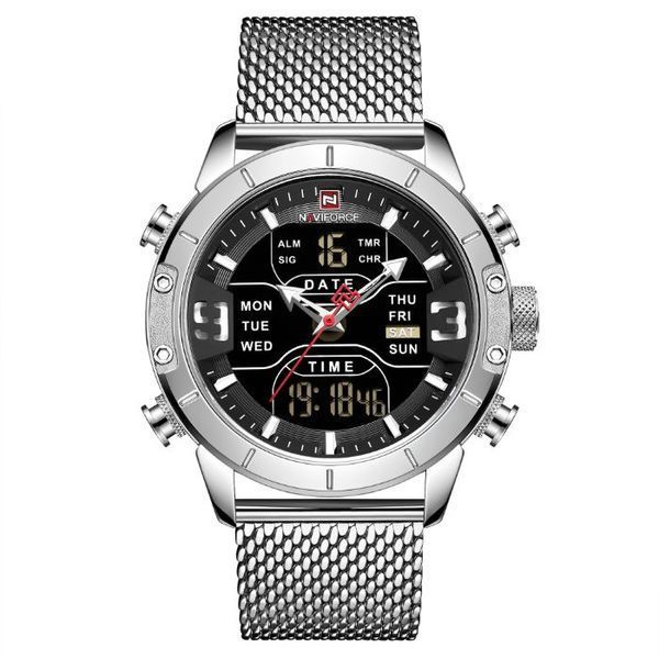 Годинник Naviforce Tesla Silver NF9153 NF9153 фото