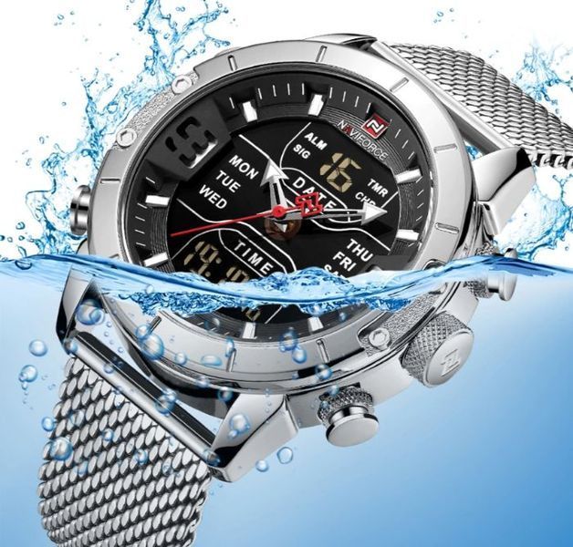 Годинник Naviforce Tesla Silver NF9153 NF9153 фото
