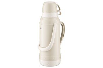 Термос ARDESTO Gemini Gourmet 2000 мл, пластик, скляна колба, бежевий AR2620BGG фото