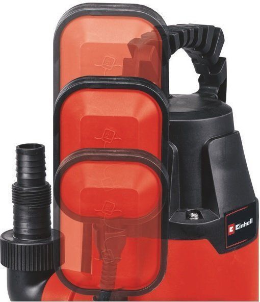 Насос дренажный Einhell GC-DP 3325, 330 Вт, 9500 л&middot;час, высота 6 м, глубина 7 м, 25 мм, 4 кг 4181530 фото