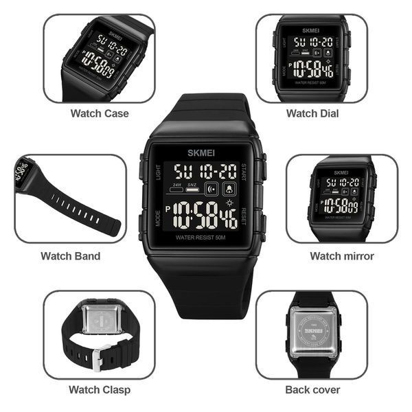 Годинник Skmei Quadro 1138 фото